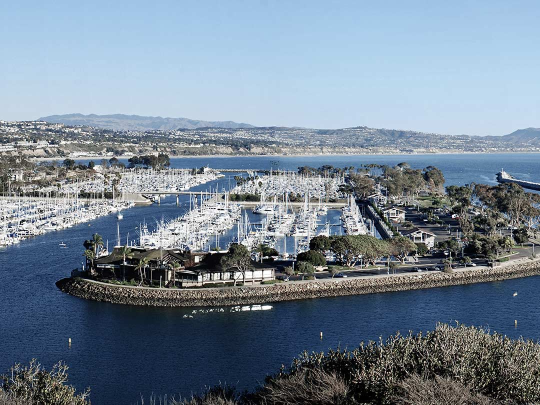 Overlooking Dana Point Harbor